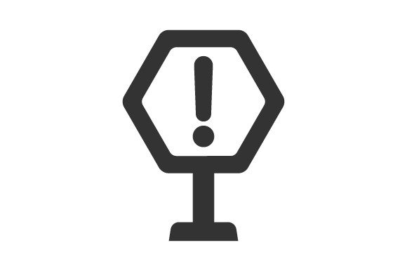Alert, Warning Board Icon Graphics and Icons