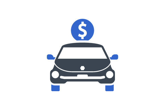 Auto Loan Icon: Graphics and Icons for Real Publishing
