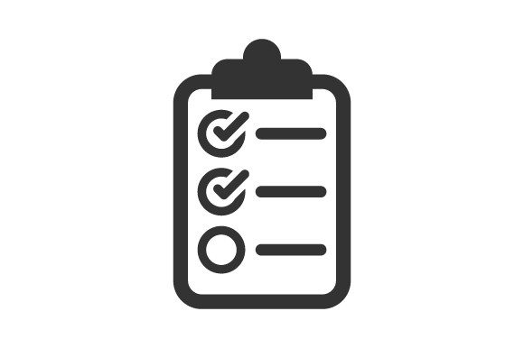 Business Checklist Icon Graphics and Icons