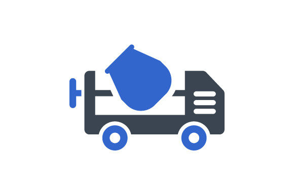 Cement Mixer Icon: Graphics & Icons for Branding