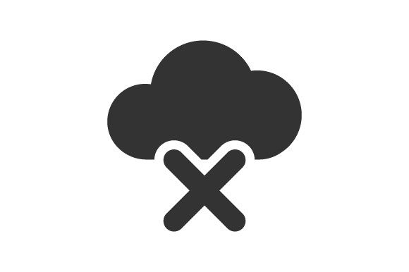 Close Cloud Icon: Graphics and Icons for Modern Design