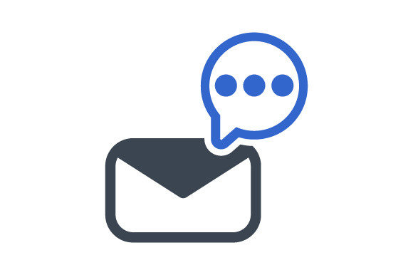 Email Message Icon: Graphics and Icons for Local Business
