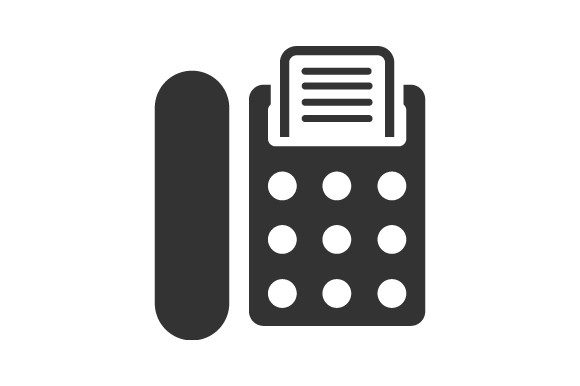 Fax Machine Icon Graphics and Icons