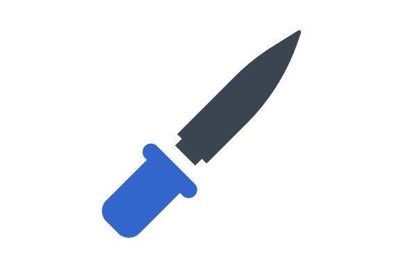 Knife Weapon Icon: Graphics and Icons for Branding