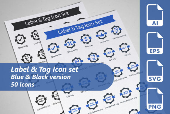 Label Tag Icon Set Review