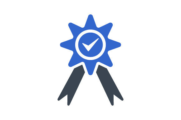 Quality Ribbon Icon: Graphics and Icons for Polished Content
