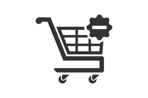 Remove from Shopping Cart Icon Graphics and Icons