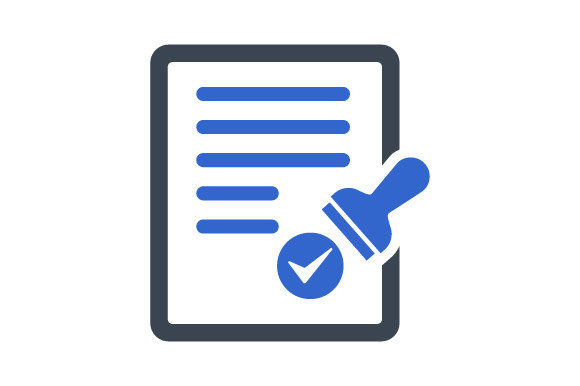Valid Document Icon: Graphics and Icons for Local Business