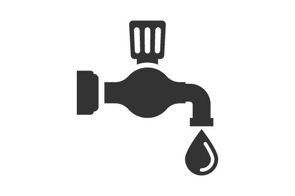 Water Tap Icon: Graphics and Icons for Creative Design